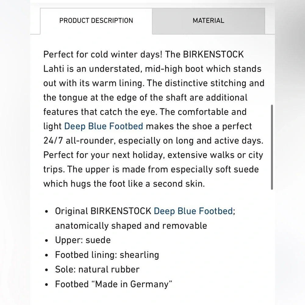Birkenstock sold out